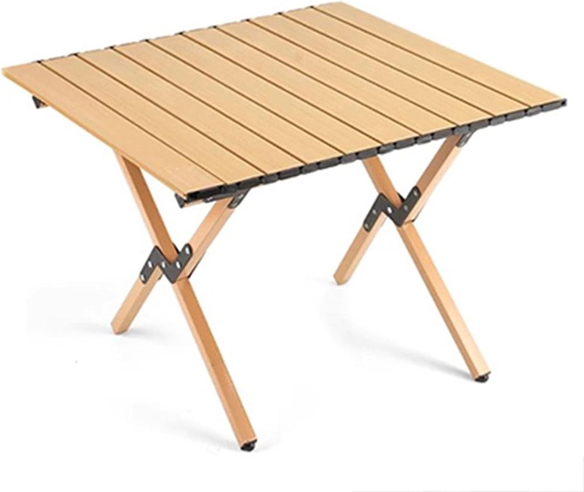Picknicktafel Outdoor - Campingtafel Vouwtafel - Buiten Eten - Lichtgewicht Aluminium - 60 x 60 x 45cm - A
