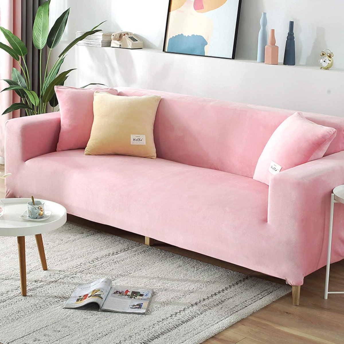 Slofhoes Bank - Meubelbeschermer - Meubels Beschermen - Waterafstotend Velvet - 145-185 cm