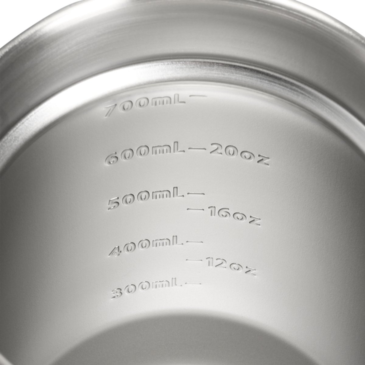 Merkloos Thermosbeker met Handvat - 0.71L - Crème – foto 3