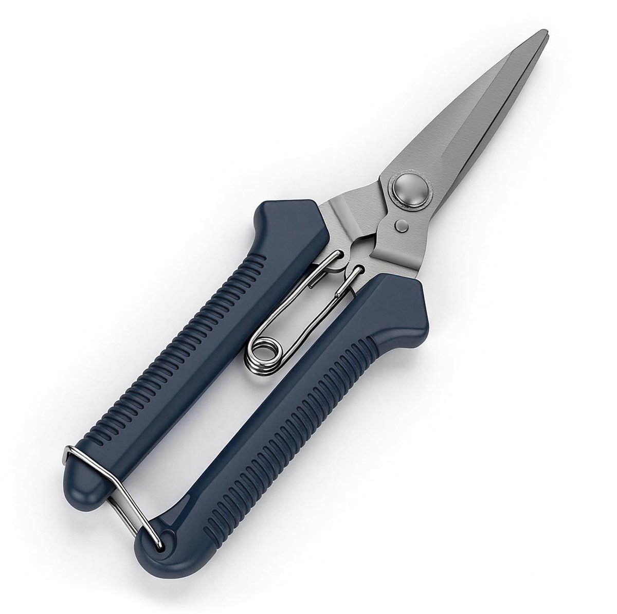 Dailygoods- Snoeischaar Roestvrij Staal - Professionele Oogstschaar - Ergonomische Handgreep - Veiligheidsslot - Lichtgewicht - Compact Ontwerp - Tuinschaar