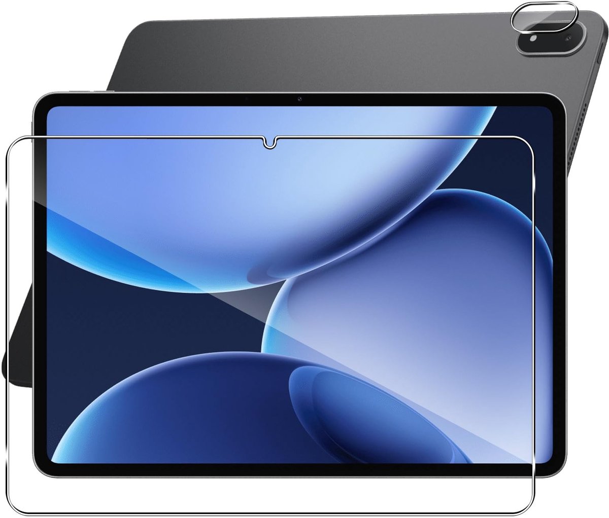 Dailygoods - Beschermfolie voor Oppo Pad 4 Pro - HD Helder, Luchtbelvrij, Anti-Kras