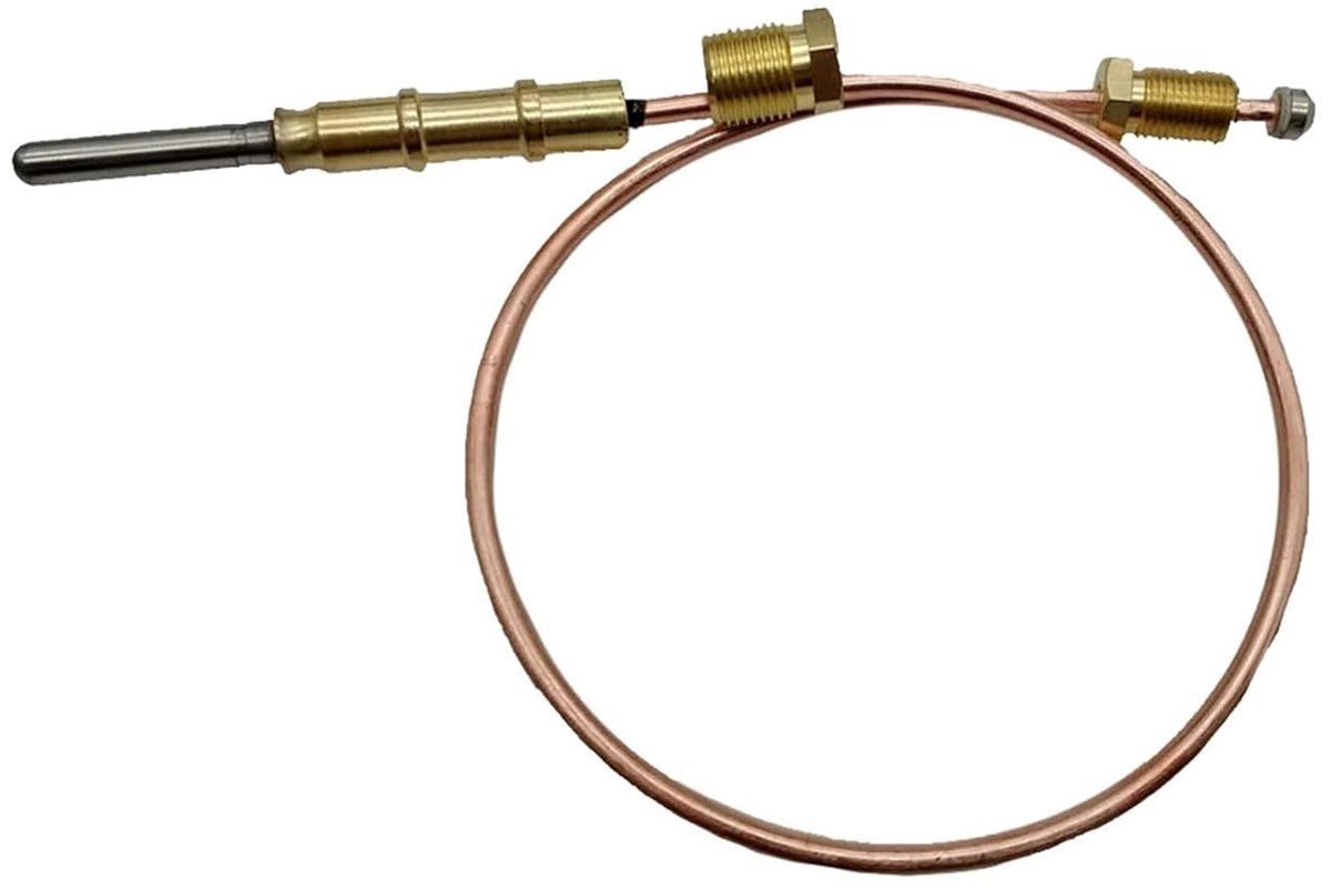Thermokoppel sensor - Meetinstrument component - Temperatuur meten - Thermometrische put - 10 millimeter - Metaal