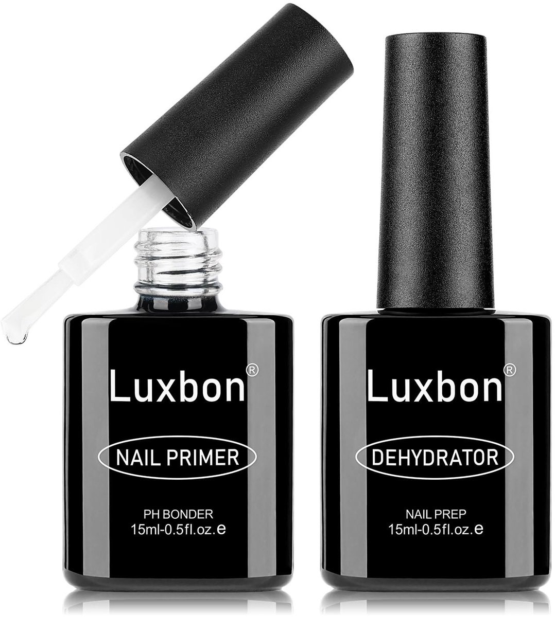 Dailygoods- Nagelprimer 15ml - Nagel Dehydrator - Langdurige Hechting - UV LED Nagellamp - Hoogglans Topcoat - 5 in 1 Rubber Base Gel - Nageldehydrator