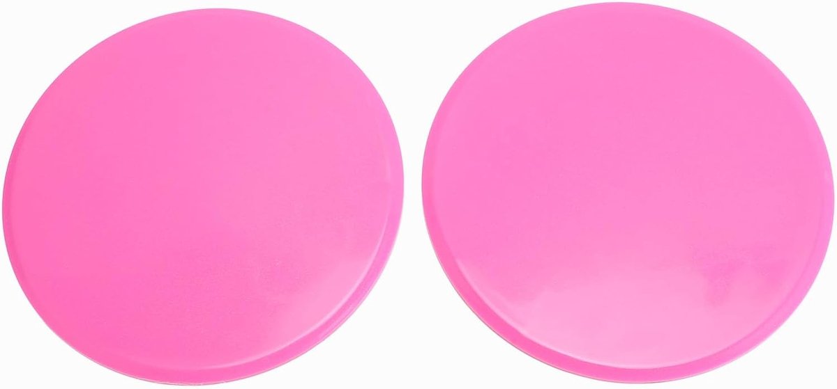 Core sliders - Fitness schijven - Full body workout - Dubbelzijdig gebruik - 195 cm - Rose