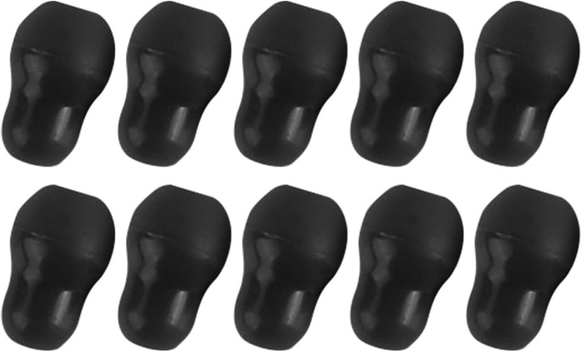 Dailygoods - Comfortabele Vervangende Oordopjes voor Stethoscoop Grijs
