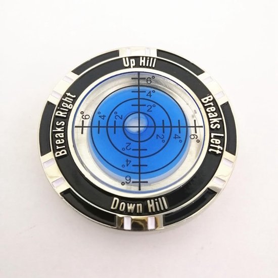 Golfrand Helling Lezer - Nauwkeurig Hulpmiddel - Verbeteren Putting - Dubbelzijdig Ontwerp - 5 x 5 x 1 cm — afbeelding 3
