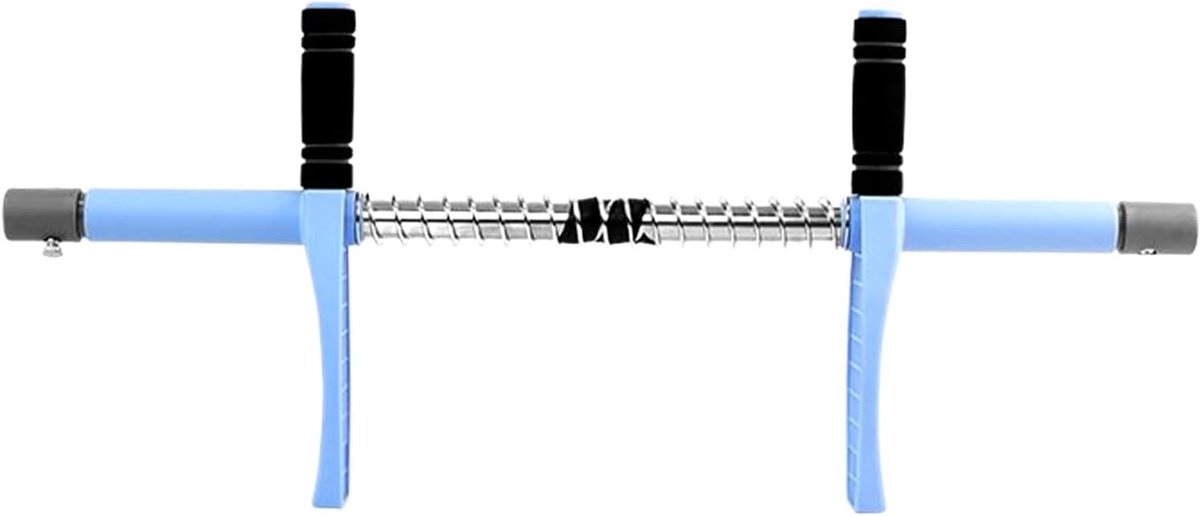 Dijbeentrainer - Bekkenbodem trainer - Fitness oefeningen - Compact multifunctioneel - 63 x 27 cm - Blauw