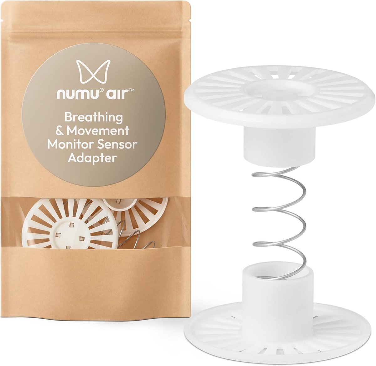 Babyfoon Adapter - Sensor Verbinding - Baby Veiligheid - Verbetert Bewegingsdetectie - 1 Stuk - Wit
