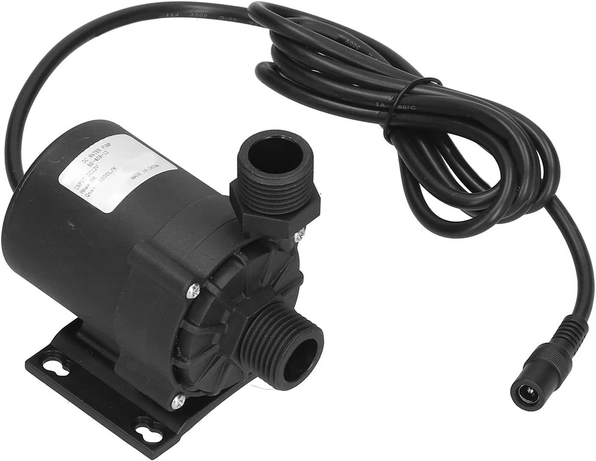 Dompelpomp - Waterpomp - Toilet Vaatwasser - IP68 Waterdicht - DC 12V - Zwart
