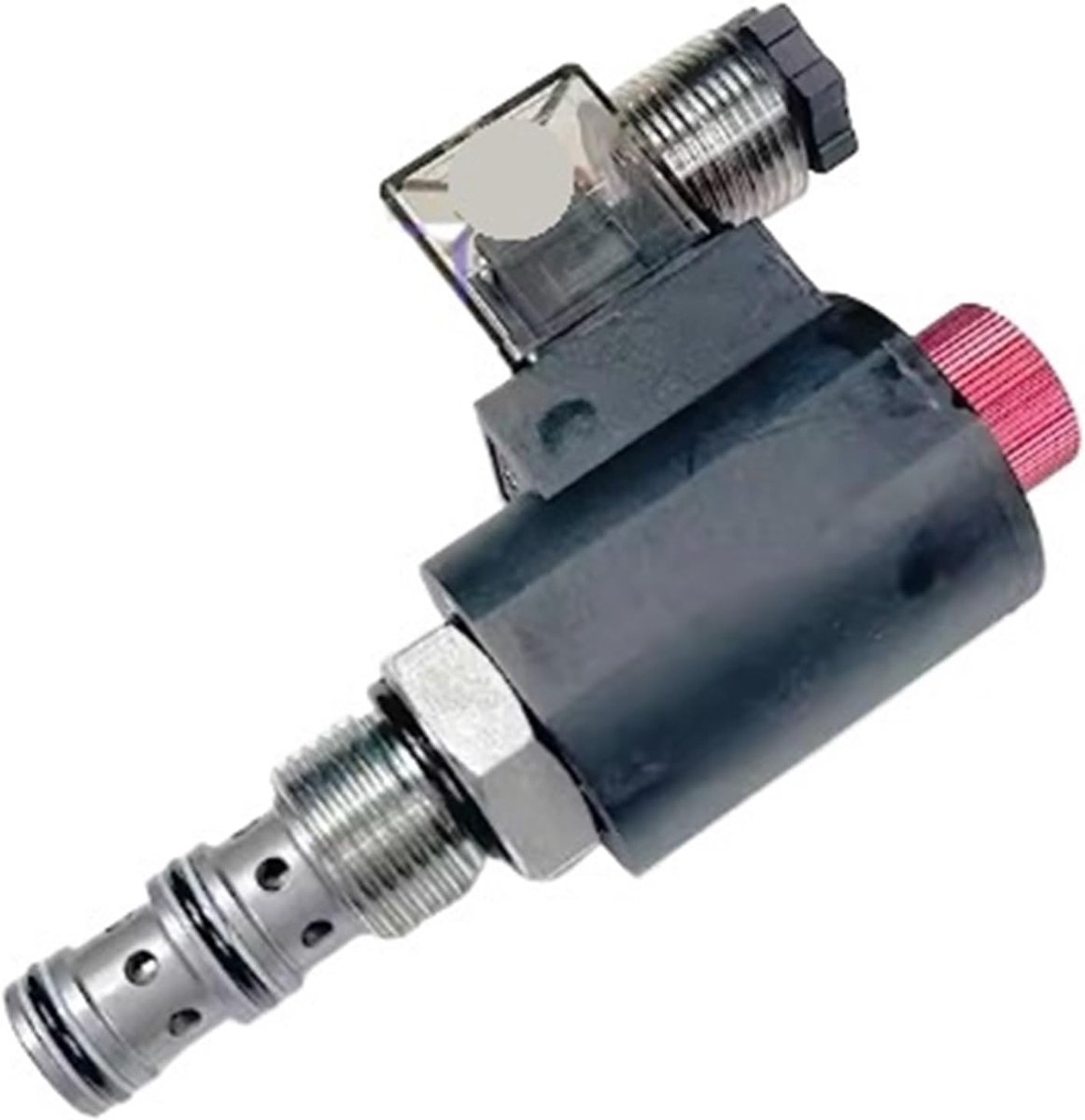 Hydraulische Klep - Omkeerklep Magneetklep - Vloeistofstroom Regelen - Twee Positie Drieweg - DHF10-232 AC220V - Zilverkleurig