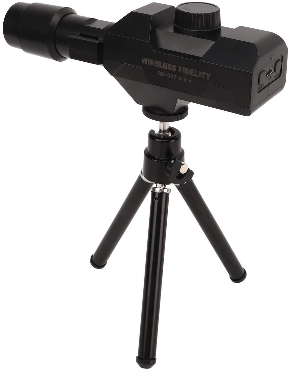 Dailygoods - Wifi Digitale Telescoop - 70x Zoom - Inclusief Statief - 50 M Bereik - Ideaal voor Vogels Kijken - Compact en Handzaam