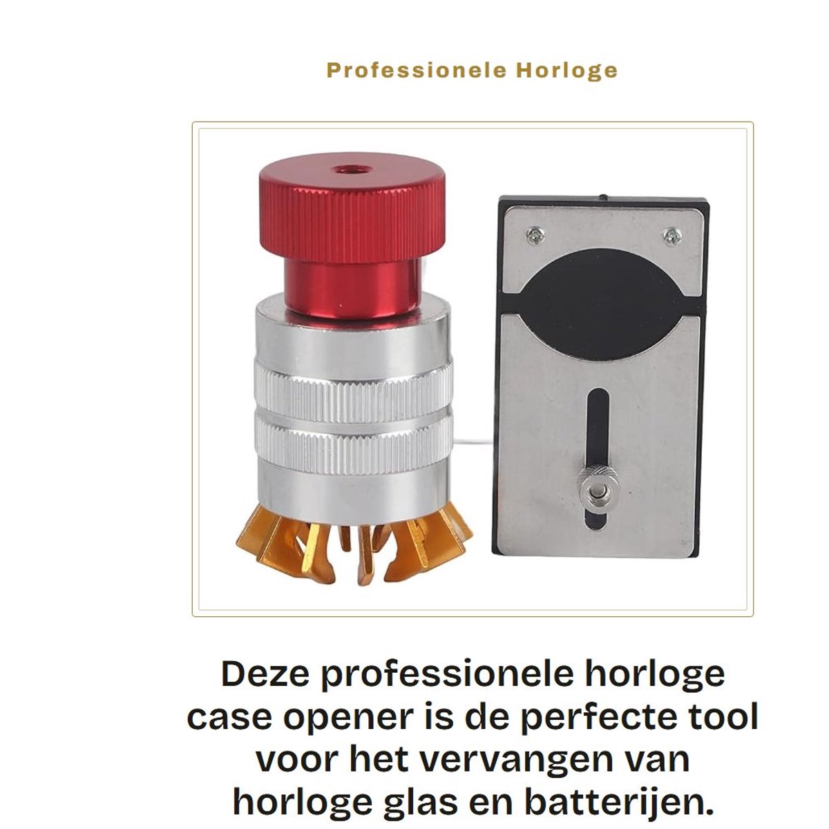 Dailygoods - Professionele Horloge Case Opener voor Reparaties