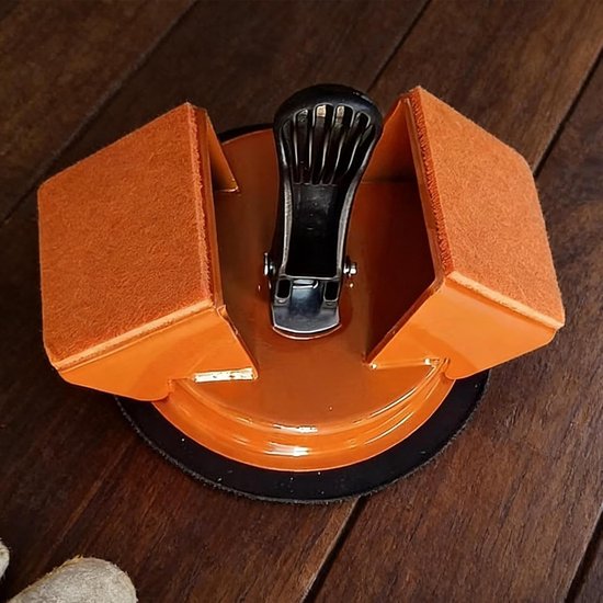 Vloer Reparatie Gereedschap - Zuig Tool - Vloeren Installeren - 45 Graden Hoek - 12.3 cm - Zwart — afbeelding 2