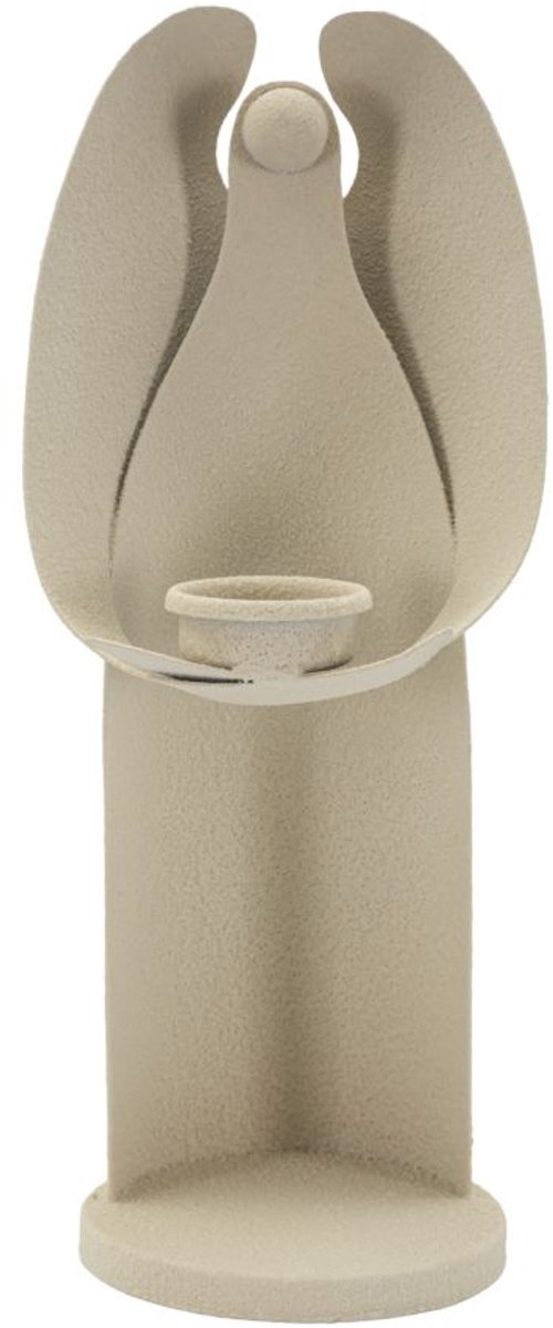 Mauro Ferretti Kandelaar Dune Angel 12,5×10×30 cm Crème