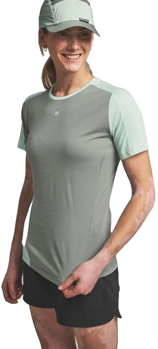 Ortovox 120 Cool Tec Fast Upward T-shirt Met Korte Mouwen Groen S Vrouw