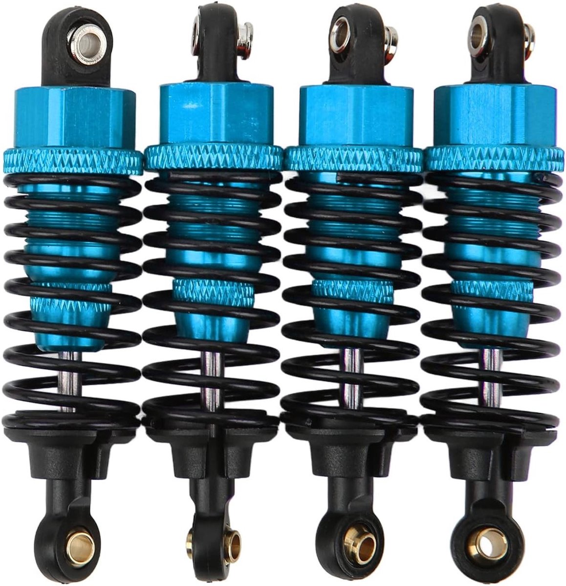Schokdempers voor RC Auto's van Aluminium Legering, Compatibel met TT-01, TT-02, TA05, TL-01 en TA03, Verbeterde Prestaties en Duurzaamheid voor Modelauto's