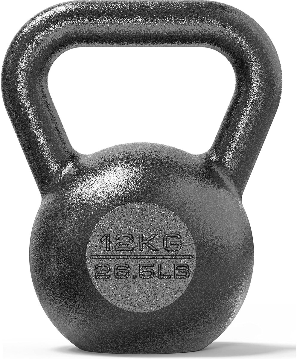 Dailygoods - Gietijzeren Kettlebell - Gewichten van 4kg tot 24kg