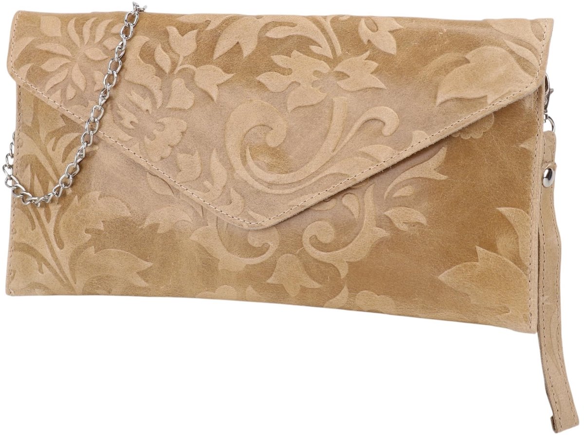 Omgoods - Luxe Suède Clutch Schoudertas voor Vrouwen