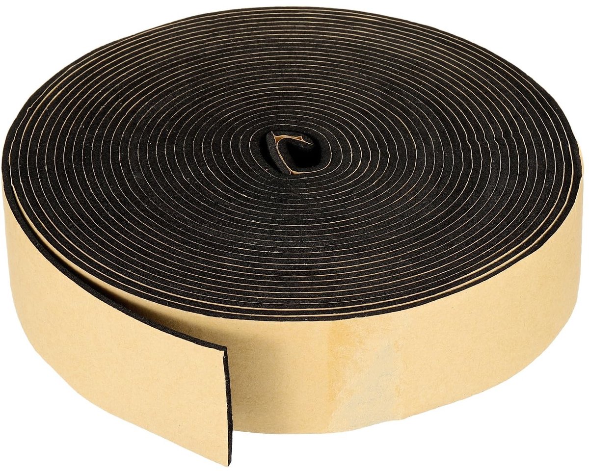 Omgoods - Zelfklevende Isolatietape van Schuimrubber voor Deuren en Ramen