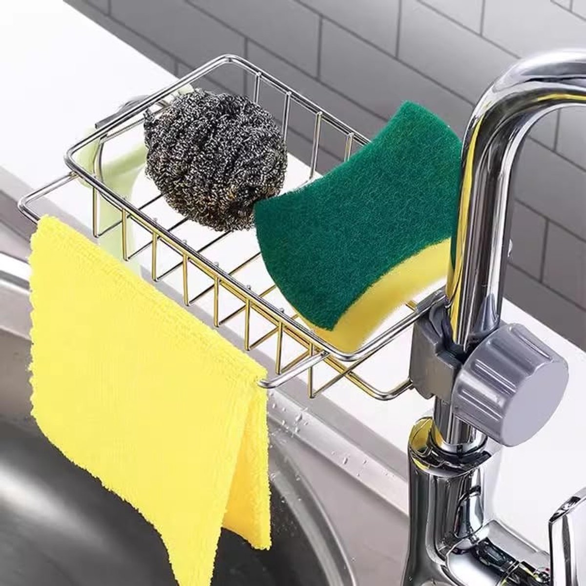 Omgoods - Ruimtebesparende Spoelbakorganizer voor Keuken en Badkamer