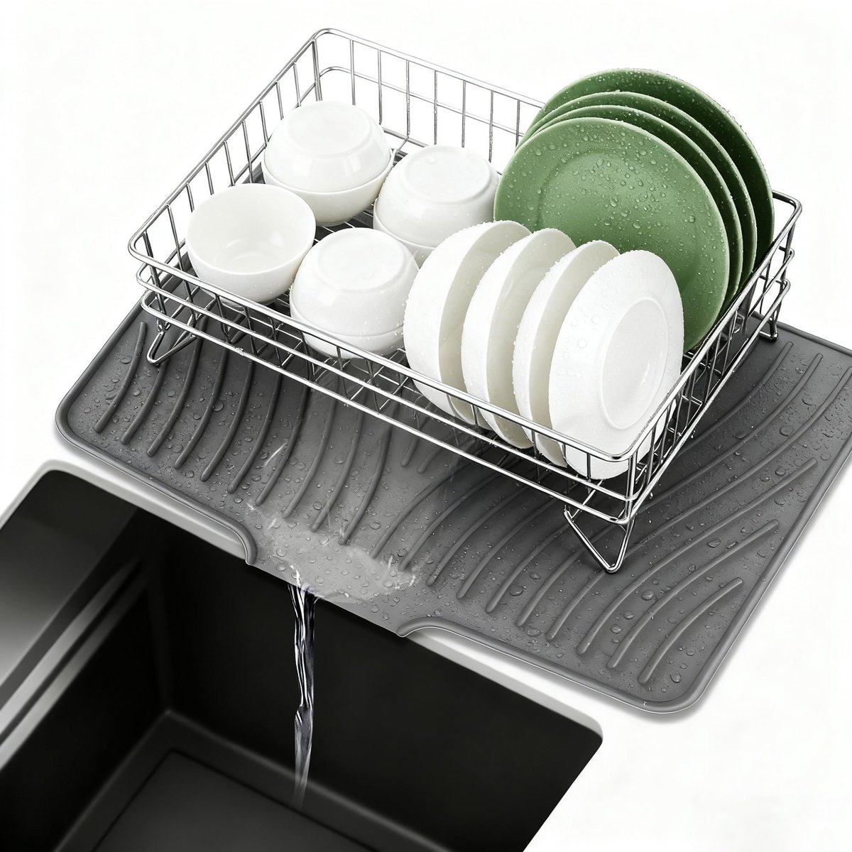 Omgoods - Corrugated Drainagemat 40 cm in Grijs