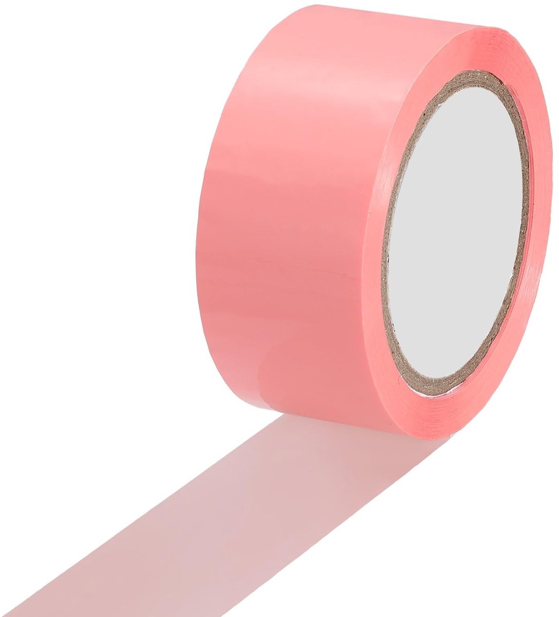Omgoods - Verpakkingstape Lichtroze 1,88 inch x 87,5 m voor Verhuisdozen