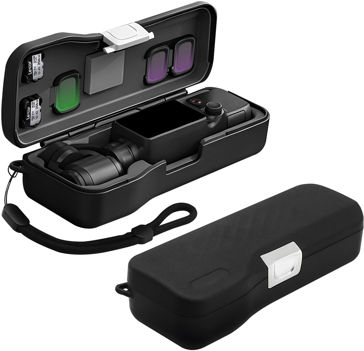 Omgoods - Draagbare Hardcase voor Osmo Pocket 4 met Volledige Bescherming