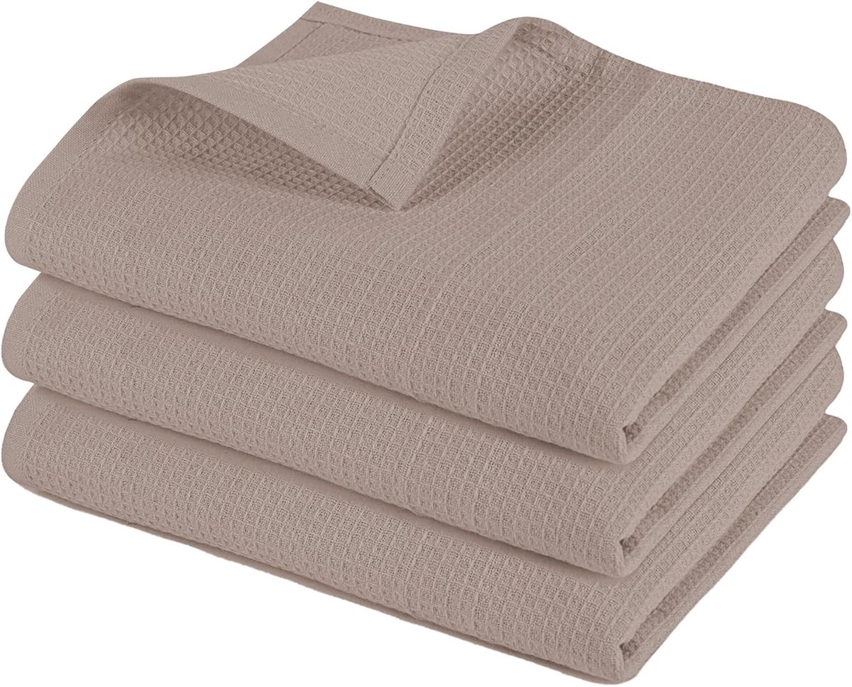 Keuken theedoeken 45 x 70 cm - hotelkwaliteit - super absorberend - ideaal voor snel drogen - SnelShoppen