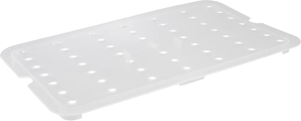 82160 Afdruiprooster GN 1/1 - polypropyleen kunststof, 47,3 x 26,8 cm, GN-systeem, breukvast