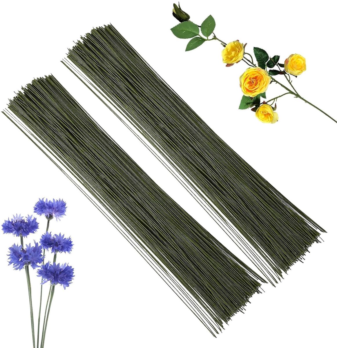 Draad, sieradendraad voor knutselen, tuindraad, bloemendraad, wikkeldraad, binddraad, plantendraad, knutseldraad