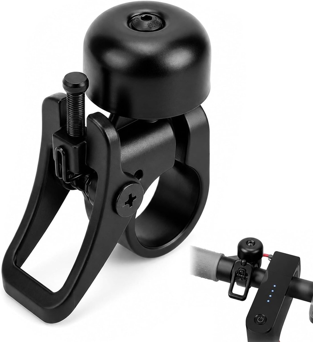 Watris Veiyi E-Scooter Bell, Aluminium E-Scooter Horn with Screws, Electric Scooter Accessory Compatible with PRO - ShopVlot