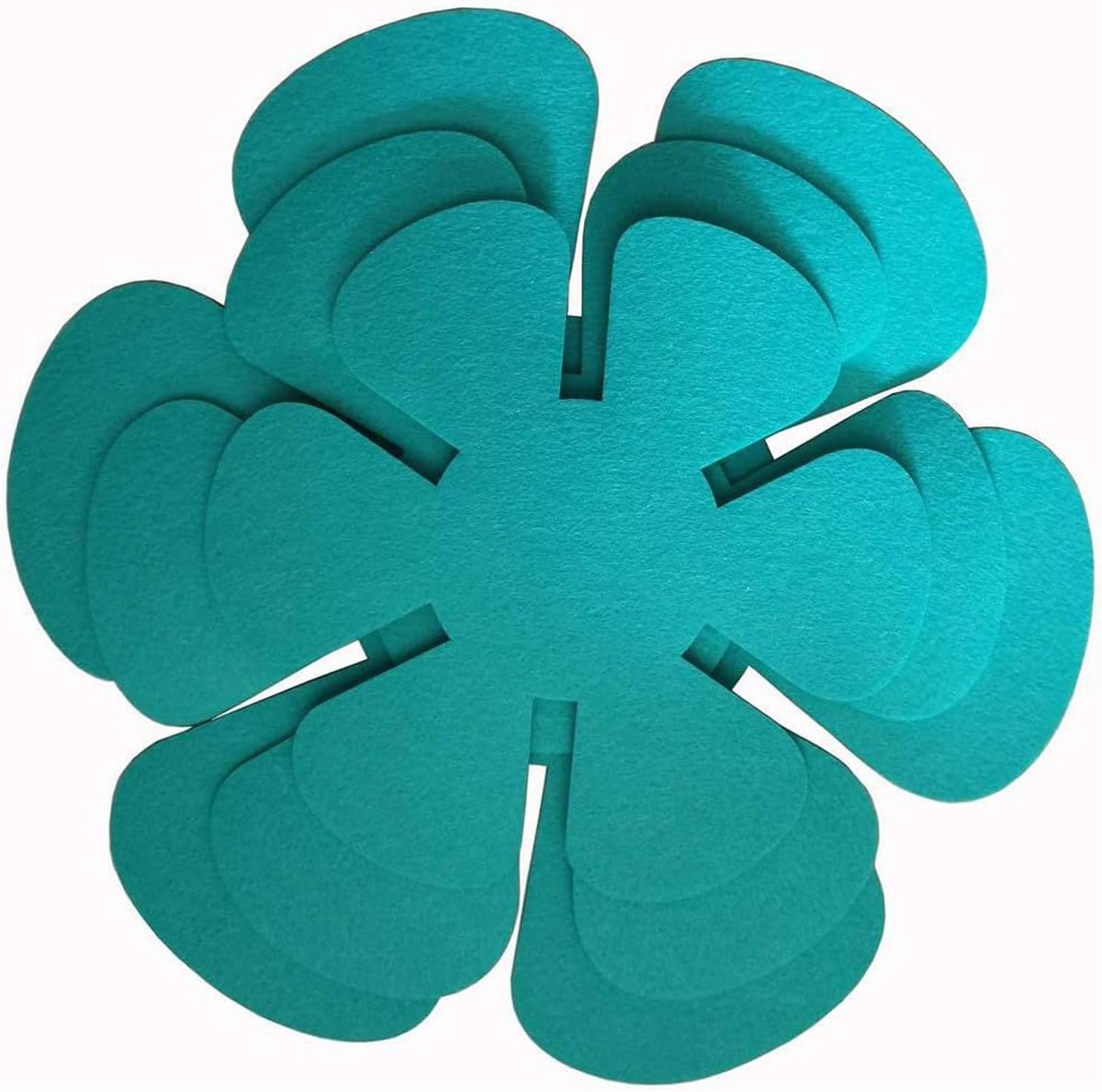 SnelShoppen - Set van 12 Vilt Pan Beschermers, 3 Verschillende Maten, Stapelbare Bescherming, Krassenbestendige Vilt voor Pannen, Potten, Schalen (Bla