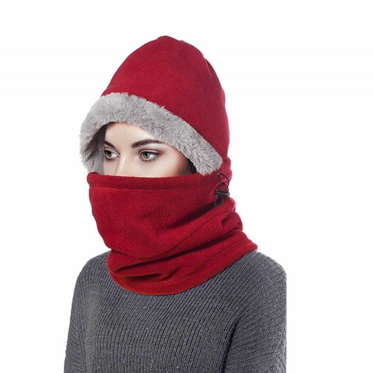 Omgoods - Unisex Fleece Bivakmuts voor Buiten Activiteiten