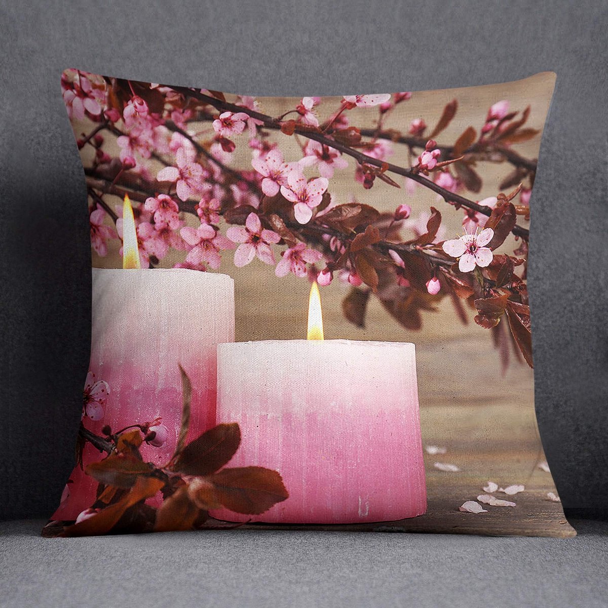 Omgoods - Decoratieve Kussenhoezen 45x45cm van Katoen met Rits