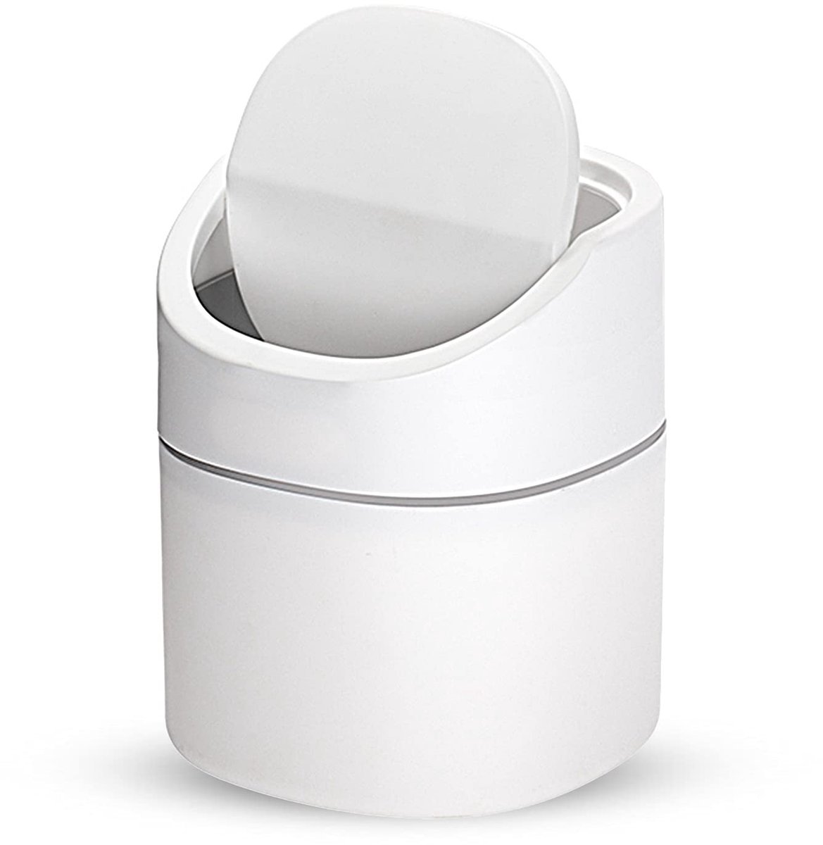 Omgoods - Mini Plastic Prullenbak voor Bureau en Keuken, 2L