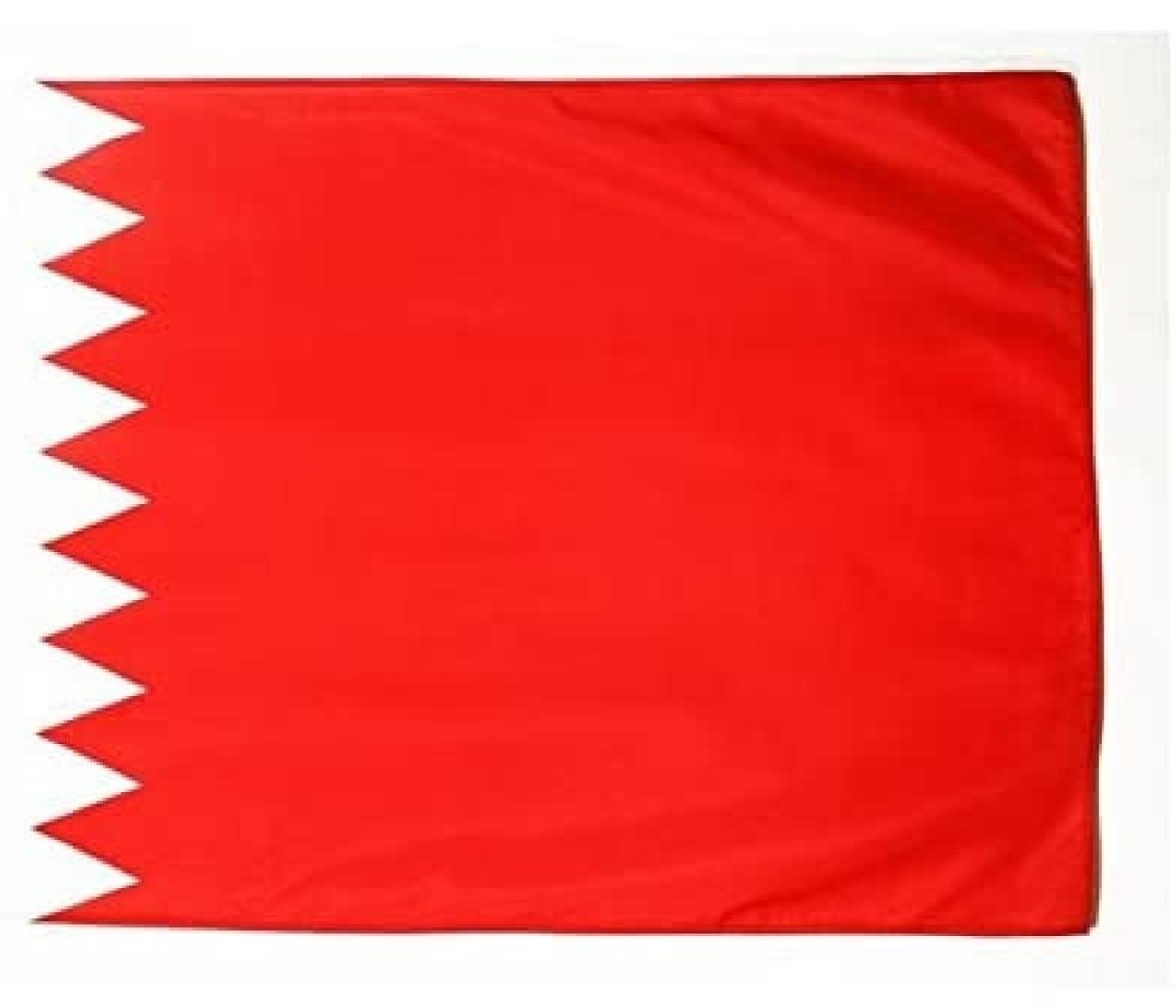 Omgoods - Bahraini Vlag 250x150 cm voor een Vlaggenmast