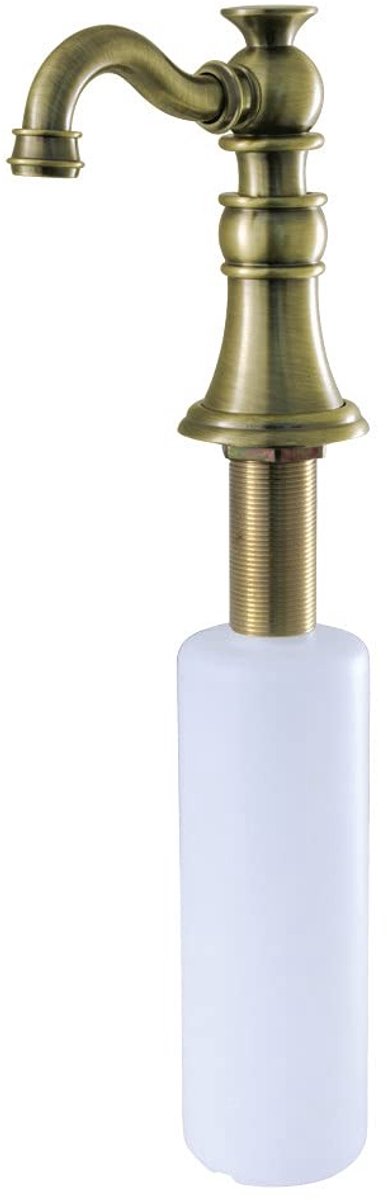 Omgoods - Vintage Messing Zeepdispenser voor in de Keuken