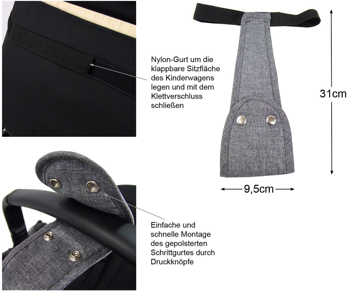 Omgoods - Hoogwaardige Draagriem voor Bugaboo Kinderwagens thumbnail 4