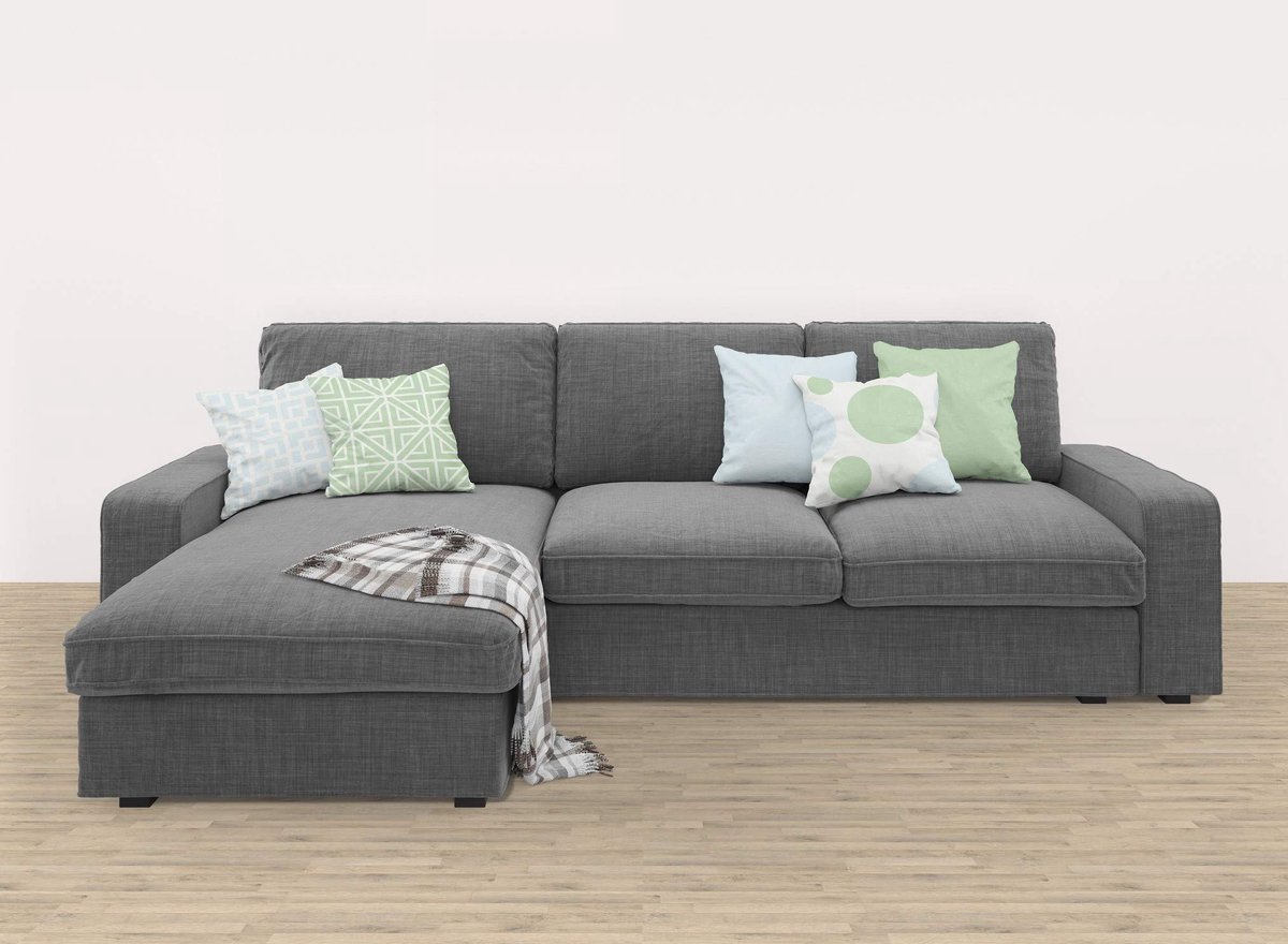 Omgoods - Set van 5 Decoratieve Kussenhoezen 45x45cm voor de Woonkamer