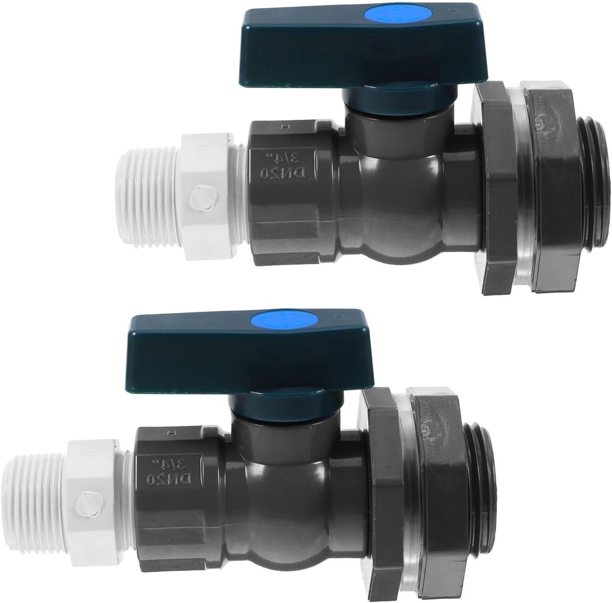 Regenwatervalve - Regentonkraan Tuinslang - Regenwater Opvangen - Regelbare Kraan - 121 x 78 x 52 cm - Zwart