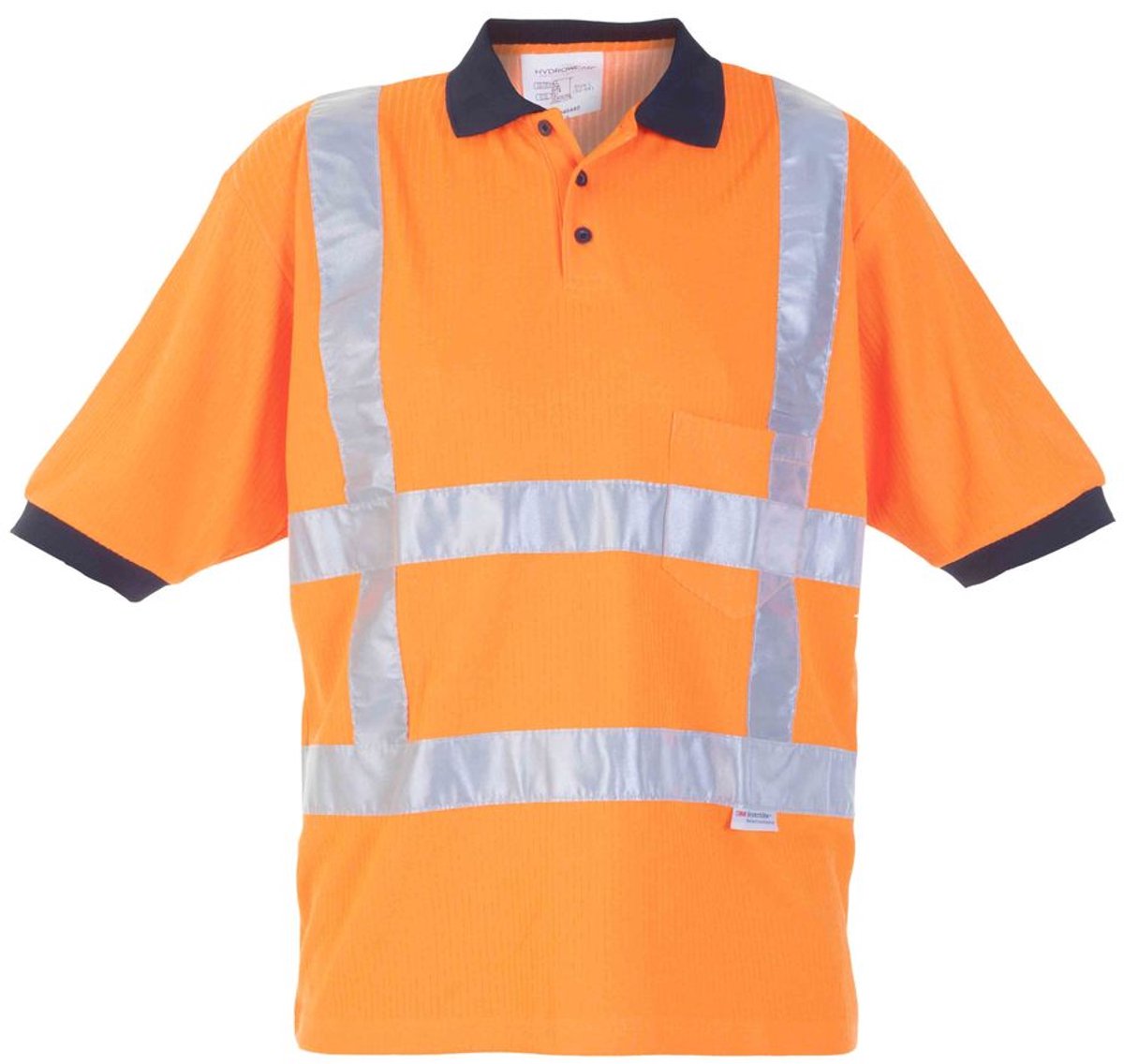 Hydrowear Tuk hoge zichtbaarheids Polo -5XL-Oranje