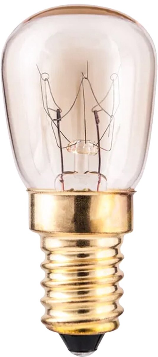 Patron Ovenlamp E14 - 15W 85lm 2300K - Extra Warm Wit Licht - ST26 - 300°C Hittebestendig - 1 stuk
