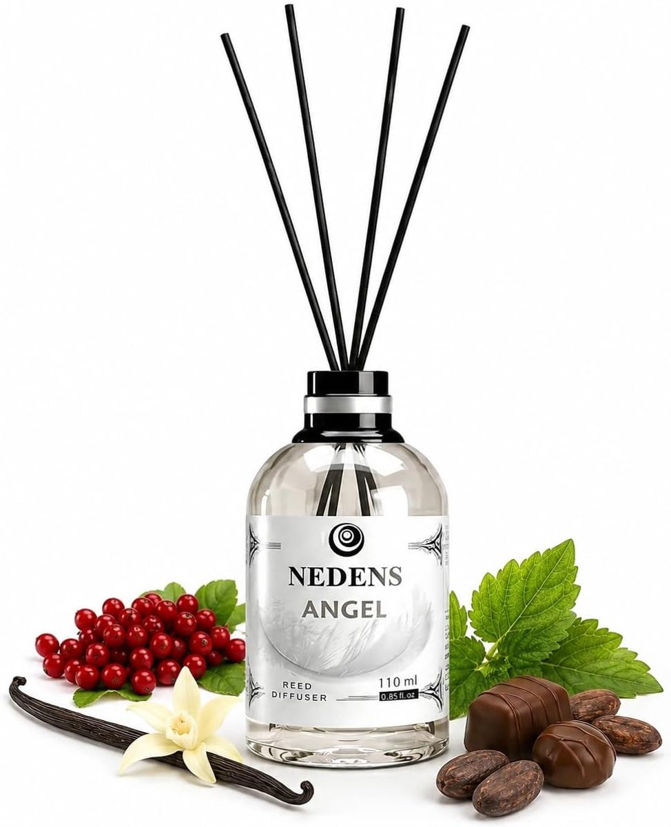 Geurstokjes Mikado 110 ml - Angel - Kamerspray - Creëer een rustgevende sfeer - ShopVlot