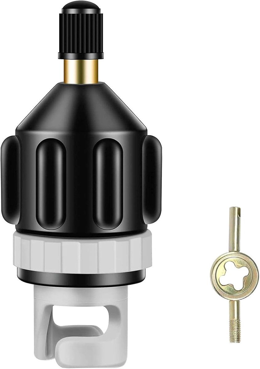 SUP-adapter voor compressor, SUP-ventiel, SUP-pompaccessoires, SUP-pomp, elektrisch, SUP-pompadapter voor kajak, opblaasbare boot, paddle-board, opblaasbare boot, SUP-board