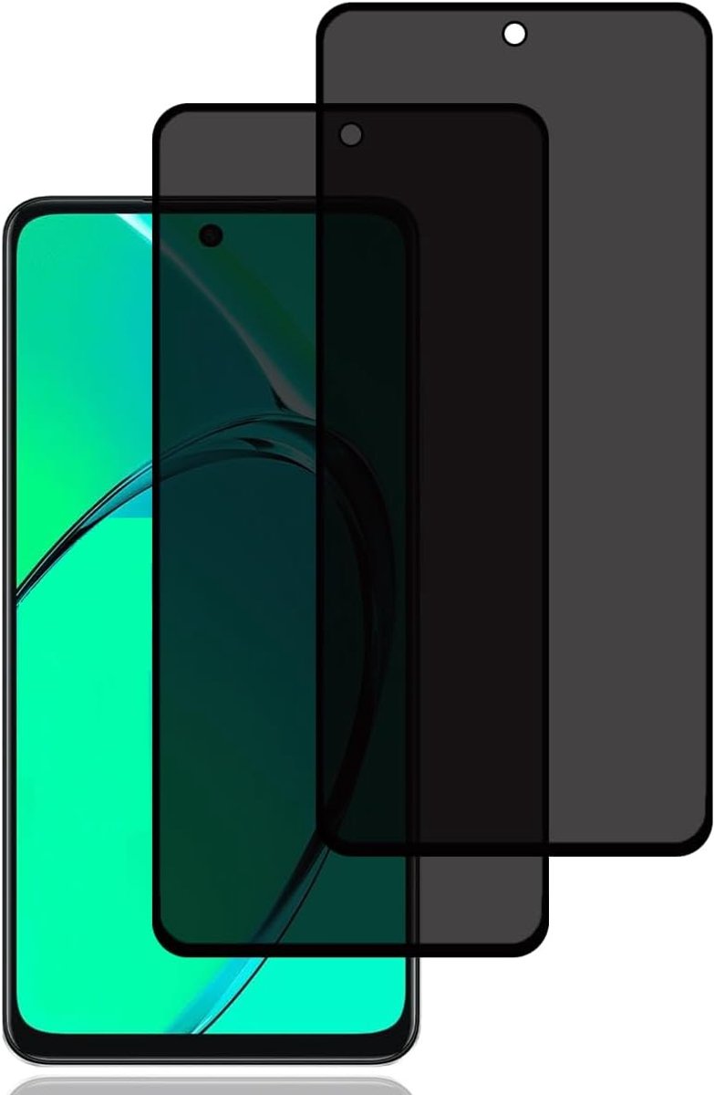 Screen Protector voor OPPO A40/OPPO A40M/OPPO A60 [2 stuks] | anti-spy gehard glas film,9H hardheid,krasbestendig,hoge gevoeligheid,luchtbelvrij,anti-spy schermbeschermer voor OPPO A40