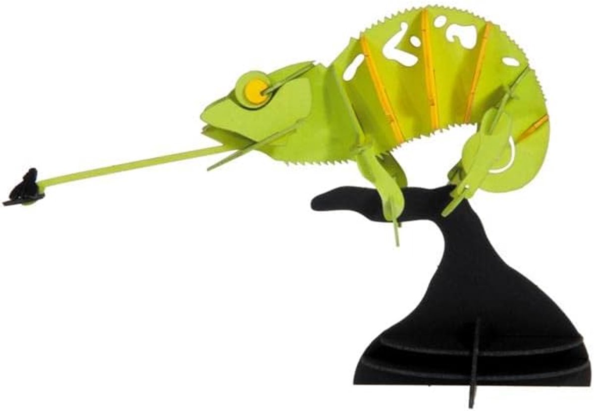 11613 3D-papiermodel - Kameleon