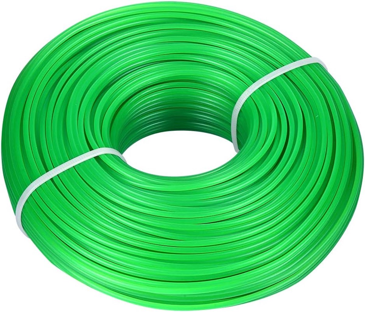 Draad trimmerdraad 2,0 mm x 100 m rond grastrimmer bosmaaier draden