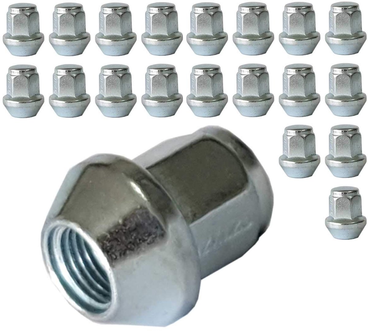 Moeren M12x1.25 Conische Afsluiting HEX17 20 Stuks Matiz Spark