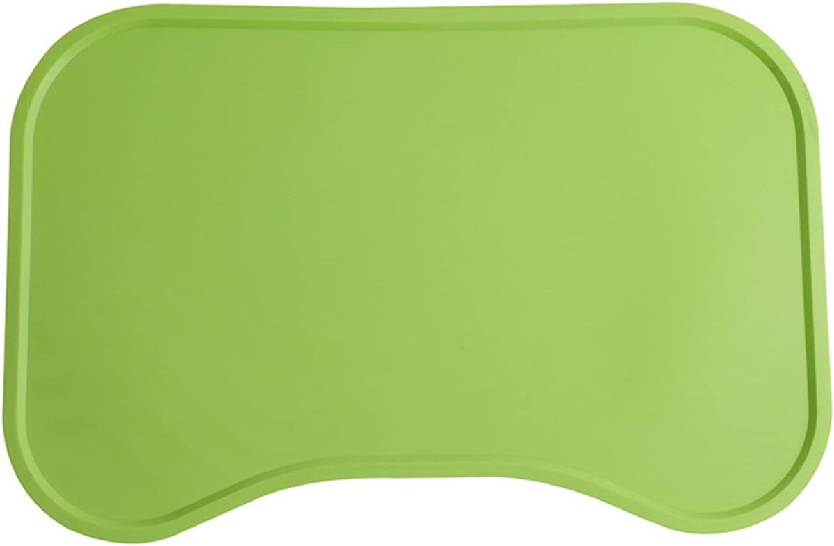 Huisdier placemat - Voedingsmat - Voerbakken - Waterdicht anti-overlap - 45x30 cm - Groen