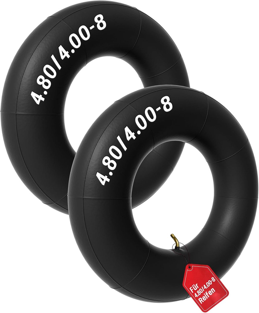 2 stuks binnenband 4.80 4.00-8 band 4.80/4.00-8 voor wiel kruiwagen